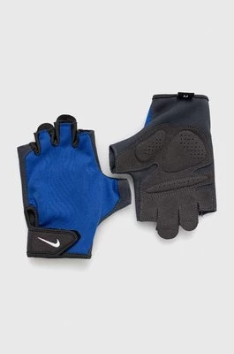 Nike rękawiczki kolor niebieski