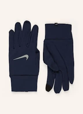 Nike Rękawiczki Sportowe Therma-Fit Umożliwiające Obsługę Ekranów Dotykowych blau