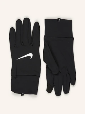 Nike Rękawiczki Sportowe Therma-Fit Umożliwiające Obsługę Ekranów Dotykowych schwarz