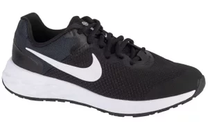 Nike Revolution 6 Jr DD1096-003, Dla chłopca, Czarne, buty do biegania, przewiewna siateczka, rozmiar: 38