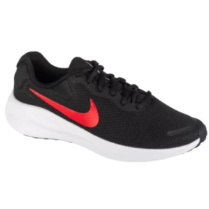Nike Revolution 7 FB2207-003, Męskie, Czarne, buty do biegania, przewiewna siateczka, rozmiar: 41