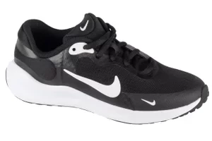 Nike Revolution 7 GS FB7689-003, Dla chłopca, Czarne, buty do biegania, przewiewna siateczka, rozmiar: 32