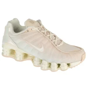 Nike Shox TL IH5075-219, Damskie, Białe, buty sneakers, tkanina, rozmiar: 38