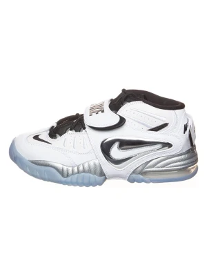 Nike Skórzane sneakersy "Air Adjust Force" w kolorze srebrno-biało-czarnym rozmiar: 38,5