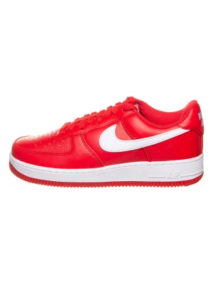 Nike Skórzane sneakersy "Air Force 1 Low Retro" w kolorze czerwonym rozmiar: 39