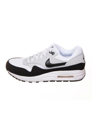 Nike Skórzane sneakersy "Air Max 1" w kolorze biało-czarnym rozmiar: 37,5