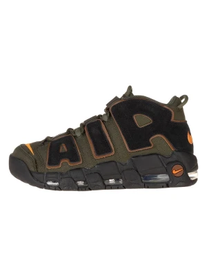 Nike Skórzane sneakersy "Air More Uptempo '96" w kolorze oliwkowo-czarnym rozmiar: 44