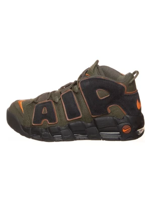Nike Skórzane sneakersy "Air More Uptempo '96" w kolorze oliwkowo-czarnym rozmiar: 44