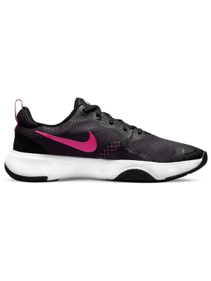 Nike Skórzane sneakersy "City Rep Tr" w kolorze czarno-fioletowym rozmiar: 38,5