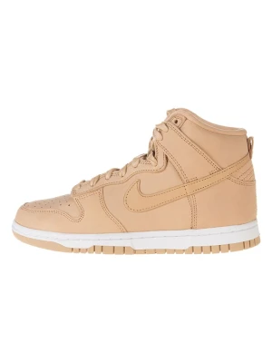 Nike Skórzane sneakersy "Dunk High Premium" w kolorze jasnobrązowym rozmiar: 38