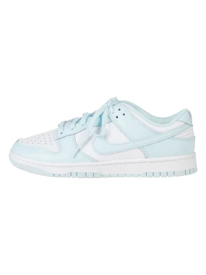 Nike Skórzane sneakersy "Dunk Low" w kolorze błękitno-białym rozmiar: 42,5