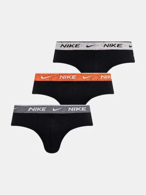 Nike slipy męskie 3-pack czarny