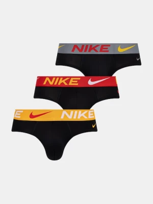 Nike slipy męskie 3-pack czarny