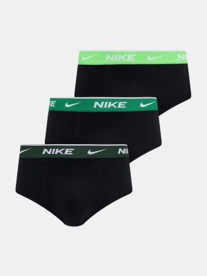 Nike slipy męskie bawełniane z elastanem 3-pack czarny