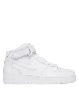 Nike Sneakersy Air Force 1 '07 Mid DD9625 100 Biały