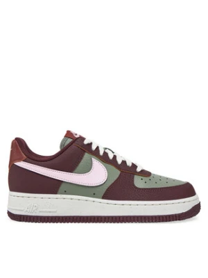 Nike Sneakersy Air Force 1 '07 Next Nature Wmns HQ4047 Bordowy