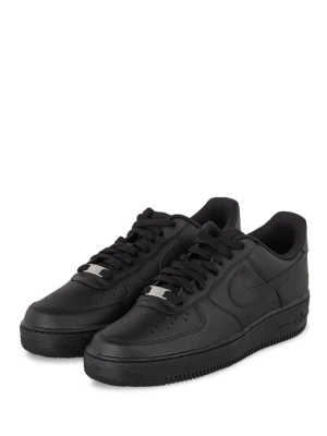 Nike Sneakersy Air Force 1 '07 schwarz CZARNY