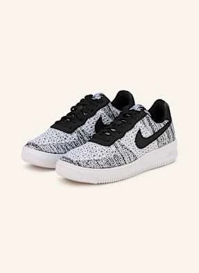 Nike Sneakersy Air Force 1 Flyknit 2.0 schwarz