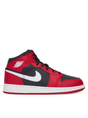 Nike Sneakersy Air Jordan 1 Mid (GS) DQ8423 061 Czarny