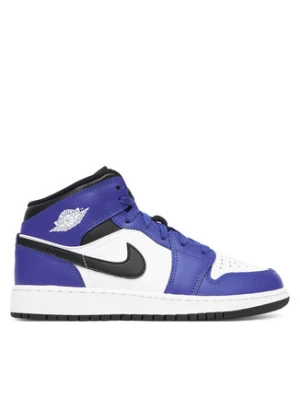 Nike Sneakersy Air Jordan 1 Mid (GS) DQ8423 402 Niebieski