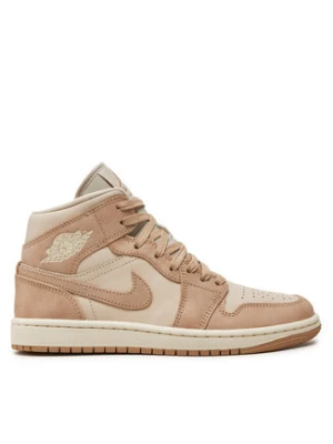 Nike Sneakersy Air Jordan 1 Mid Se FJ3448 200 Écru