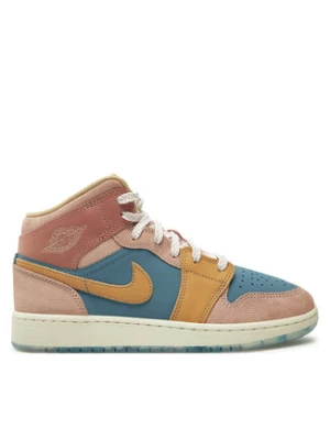 Nike Sneakersy Air Jordan 1 Mid Ss (GS) FN7452 400 Różowy