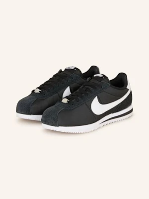 Nike Sneakersy Cortez schwarz