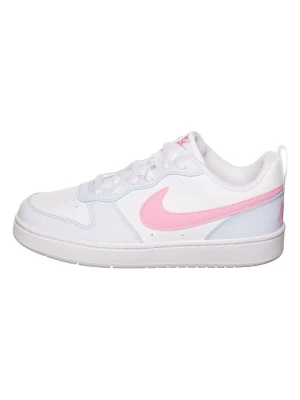 Nike Sneakersy "Court Borough ESS+" w kolorze biało-jasnoróżowym rozmiar: 35, 5