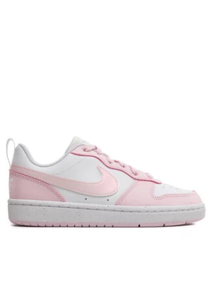 Nike Sneakersy Court Borough Low Recraft (Gs) DV5456 105 Różowy