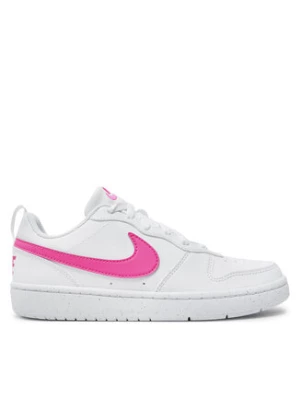 Nike Sneakersy Court Borough Low Recraft (GS) DV5456 113 Biały