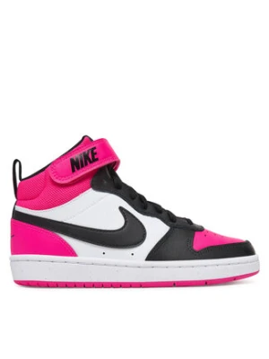 Nike Sneakersy Court Borough Mid 2 Bg HV0933 100 Różowy