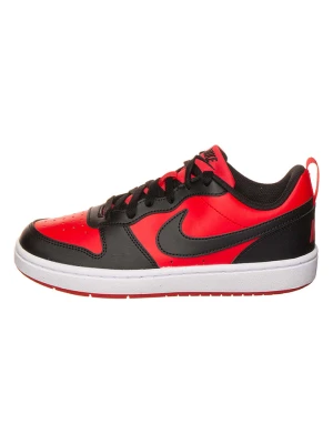 Nike Sneakersy "Court Borough Recraft" w kolorze czarno-czerwonym rozmiar: 36, 5