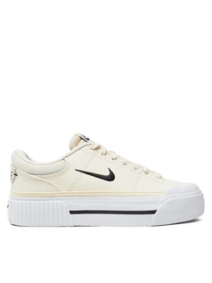 Nike Sneakersy Court Legacy Lift FV5526 101 Écru