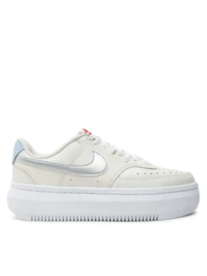 Nike Sneakersy Court Vision Alta DV2176 001 Écru