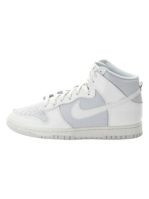 Nike Sneakersy "Dunk Hi Retro" w kolorze srebrno-białym rozmiar: 45,5