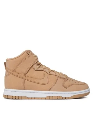 Nike Sneakersy Dunk High Prm Mf DX2044 Beżowy