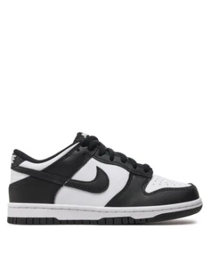 Nike Sneakersy Dunk Low (GS) CW1590 100 Czarny