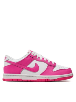 Nike Sneakersy Dunk Low (Gs) FB9109 102 Różowy