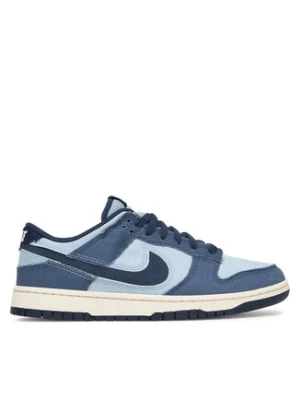 Nike Sneakersy Dunk Low Retro SE HF3141 400 Niebieski