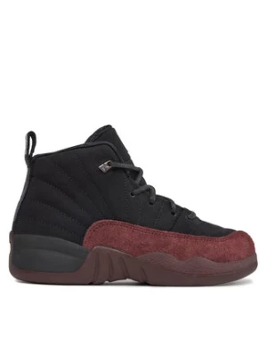 Nike Sneakersy Jordan 12 Retro Sp (PS) FB2686 001 Czarny