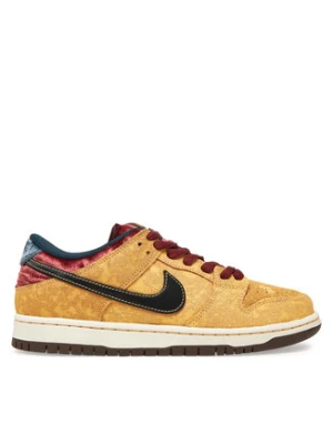 Nike Sneakersy Sb Dunk Low Pro FZ1278 200 Żółty