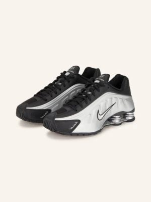 Nike Sneakersy Shox r4 silber