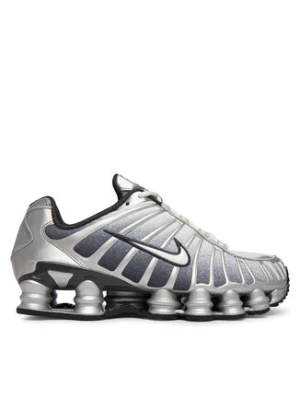 Nike Sneakersy Shox TL Print IH4466 095 Szary jasny