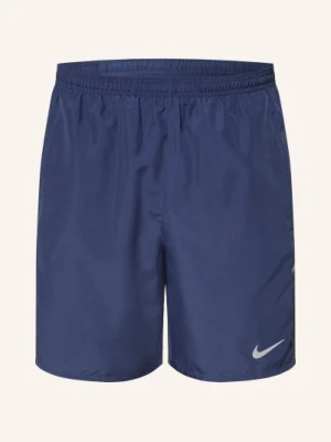 Nike Spodenki Do Biegania 2 W 1 Miler blau GRANATOWY