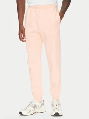 Nike Spodnie dresowe BV2671 Pomarańczowy Regular Fit