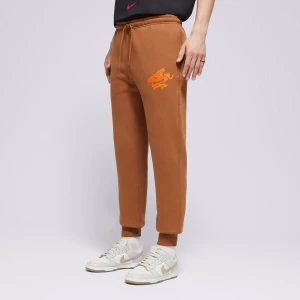 Nike Spodnie M Nk Club Bb Jogger Nvlty brązowy