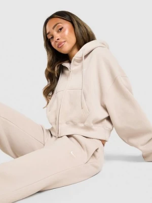 Nike Spodnie Studio Flc Mw Mr Std Oh beżowy