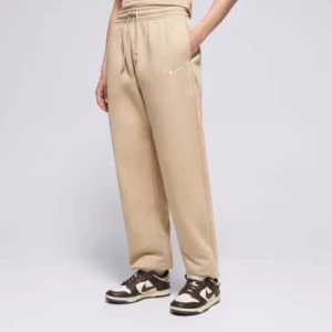 Nike Spodnie W Nsw Phnx Flc Hr Os Pant 2 beżowy