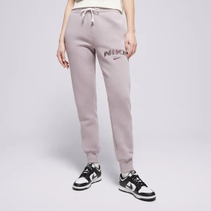 Nike Spodnie W Nsw Phnx Flc Mr Std Logo Pnt fioletowy