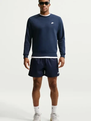 Nike Sportswear bluza męska z bawełną Club granatowy